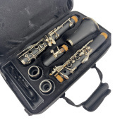 Yinfente Professional Clarinet Bb 17 key Ebonite Wood With Clarinet Case and Accessories