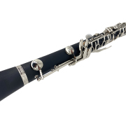 yinfente Professional Student Clarinet Ebonite Body Nickel Plated Key Bb Key 17 key black with Case and parts