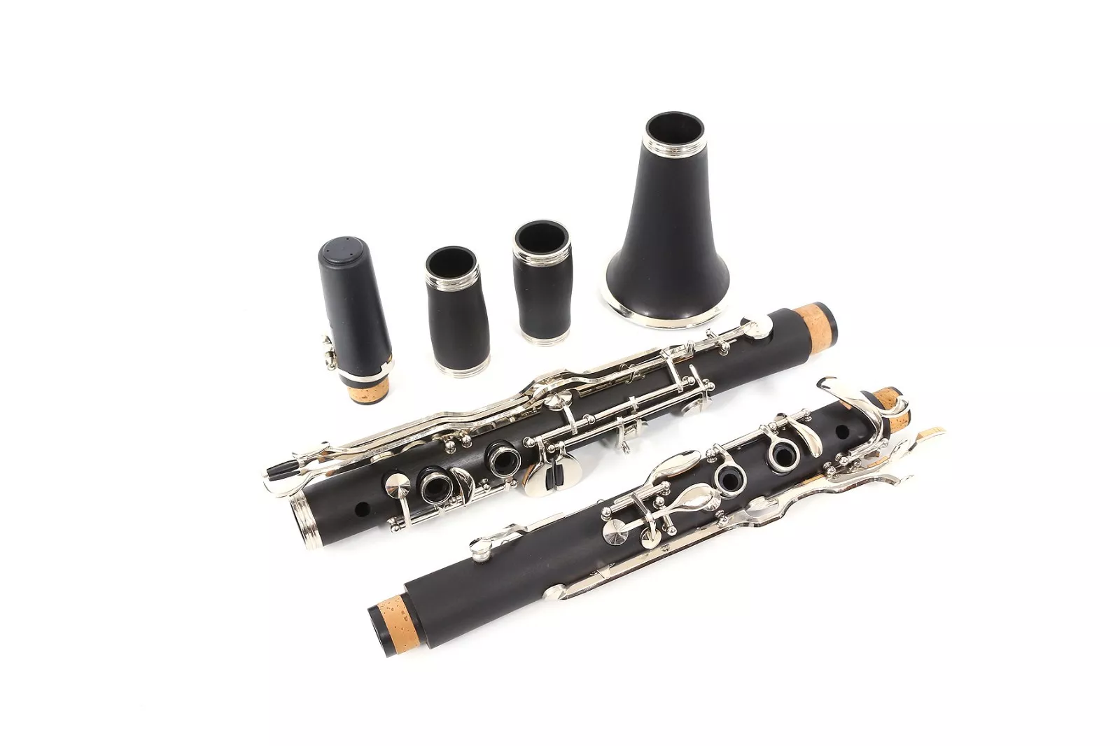  Yinfente Clarinet G key bakelite wood Nickel Plated Keys black Professional Student With Case Parts  