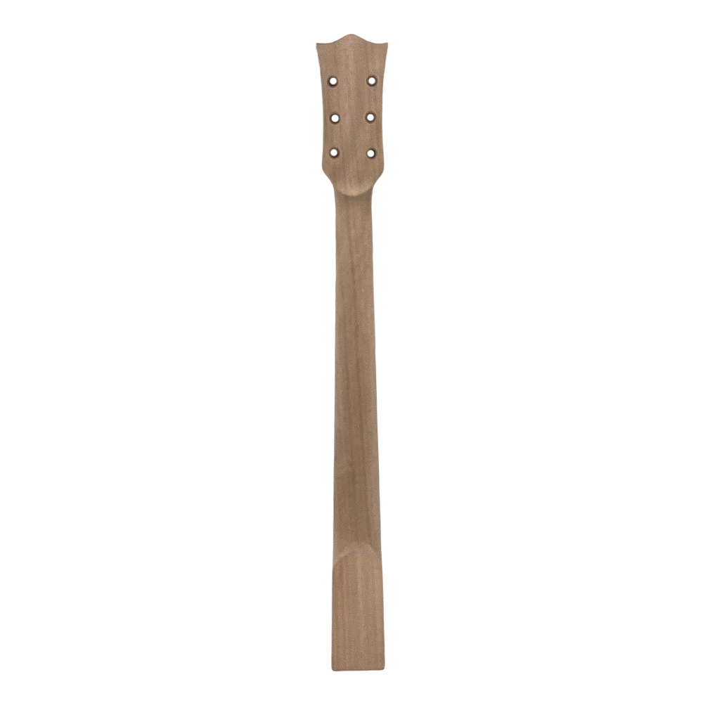 Yinfente Electric Guitar Kit Guitar Mahogany Body Guitar Neck 22 Fret Nice Inlays Set in Heel for Guitar Part  