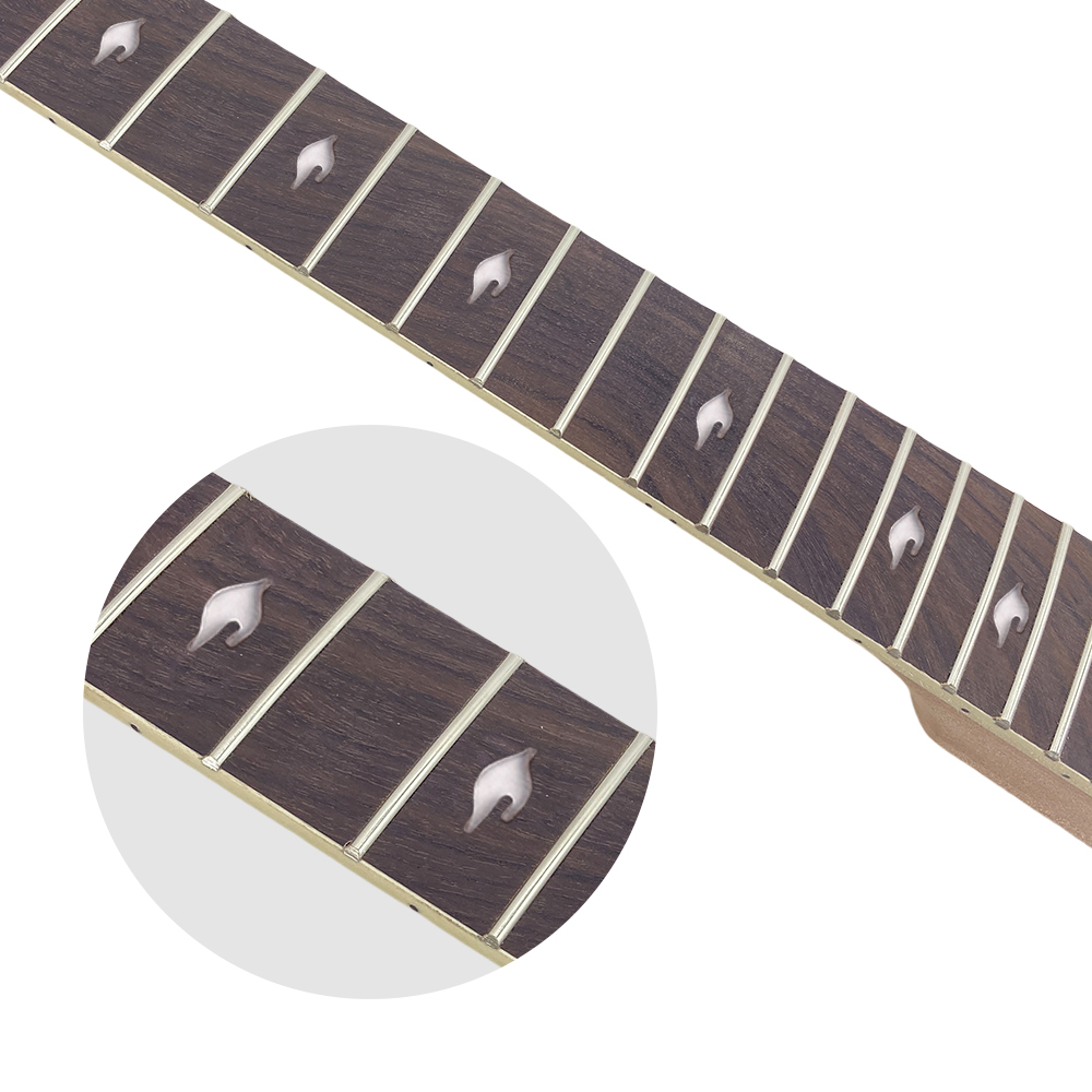 1set Guitar Kit Guitar Neck 22fret 24.75inch Maple wood guitar body Floyd Rose locking nut style PRS guitar project