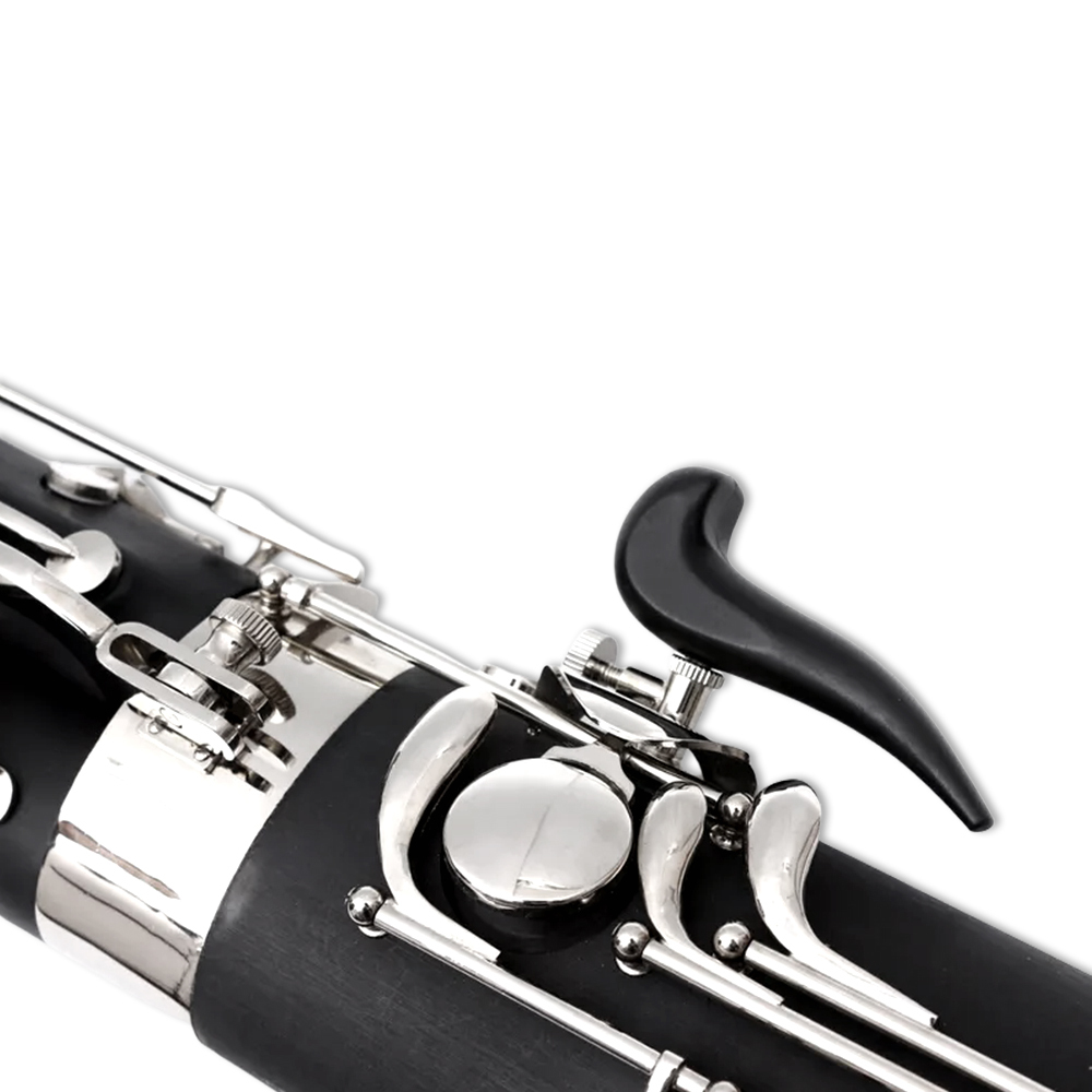 yinfente Ebonite Wood Bassoon C Key 26 Keys Woodwind Instrument with Case Accessories  