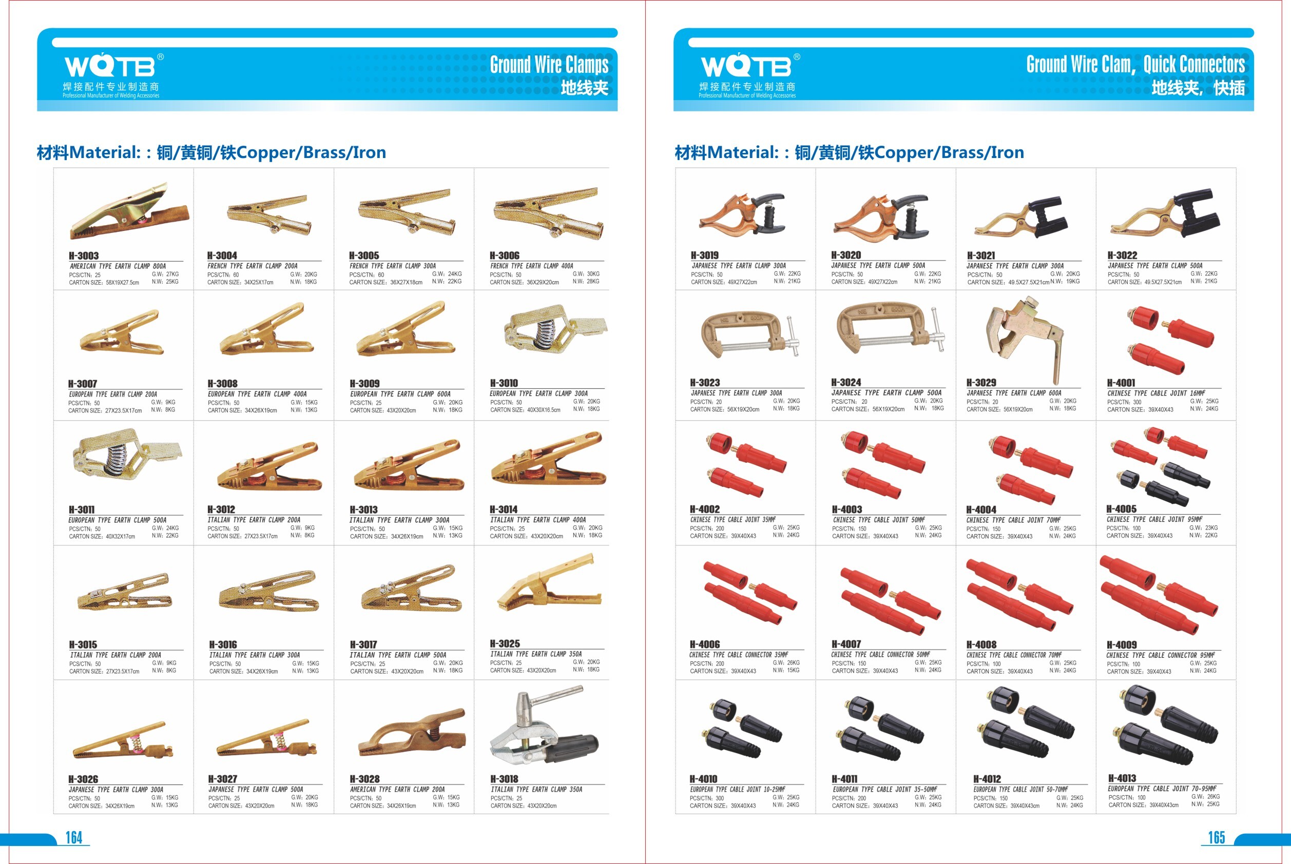 Electrode Holder + Earth Clamp + Cable Connector Electrode Holder, Earth Clamp, Cable Connector