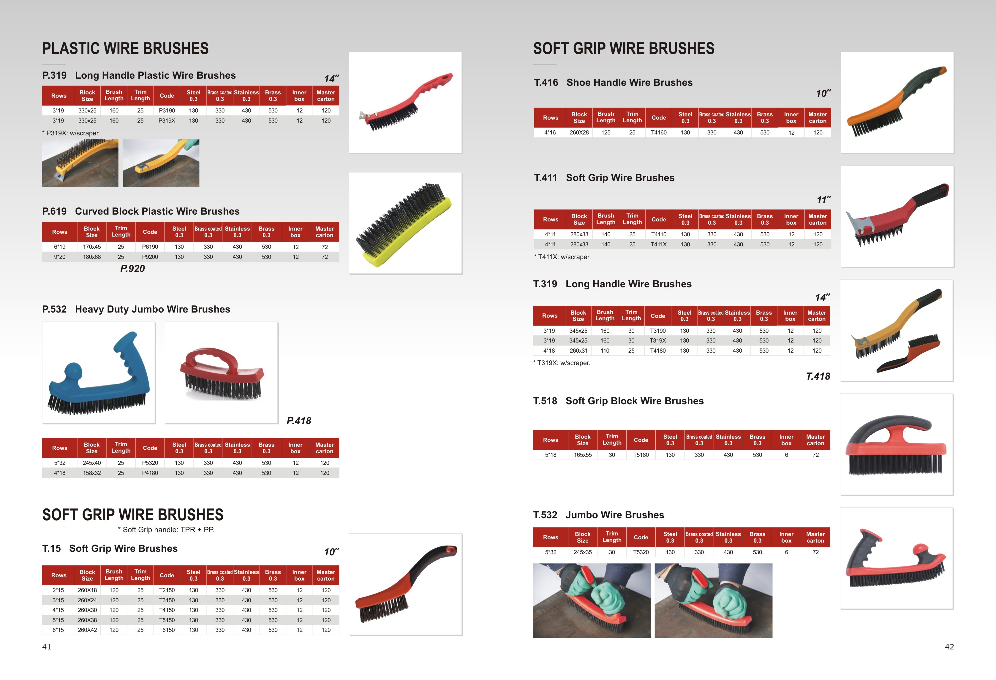 Power Wire Brushes Power Abrasive Nylon Brushes Handle Brushes Friction Brushes