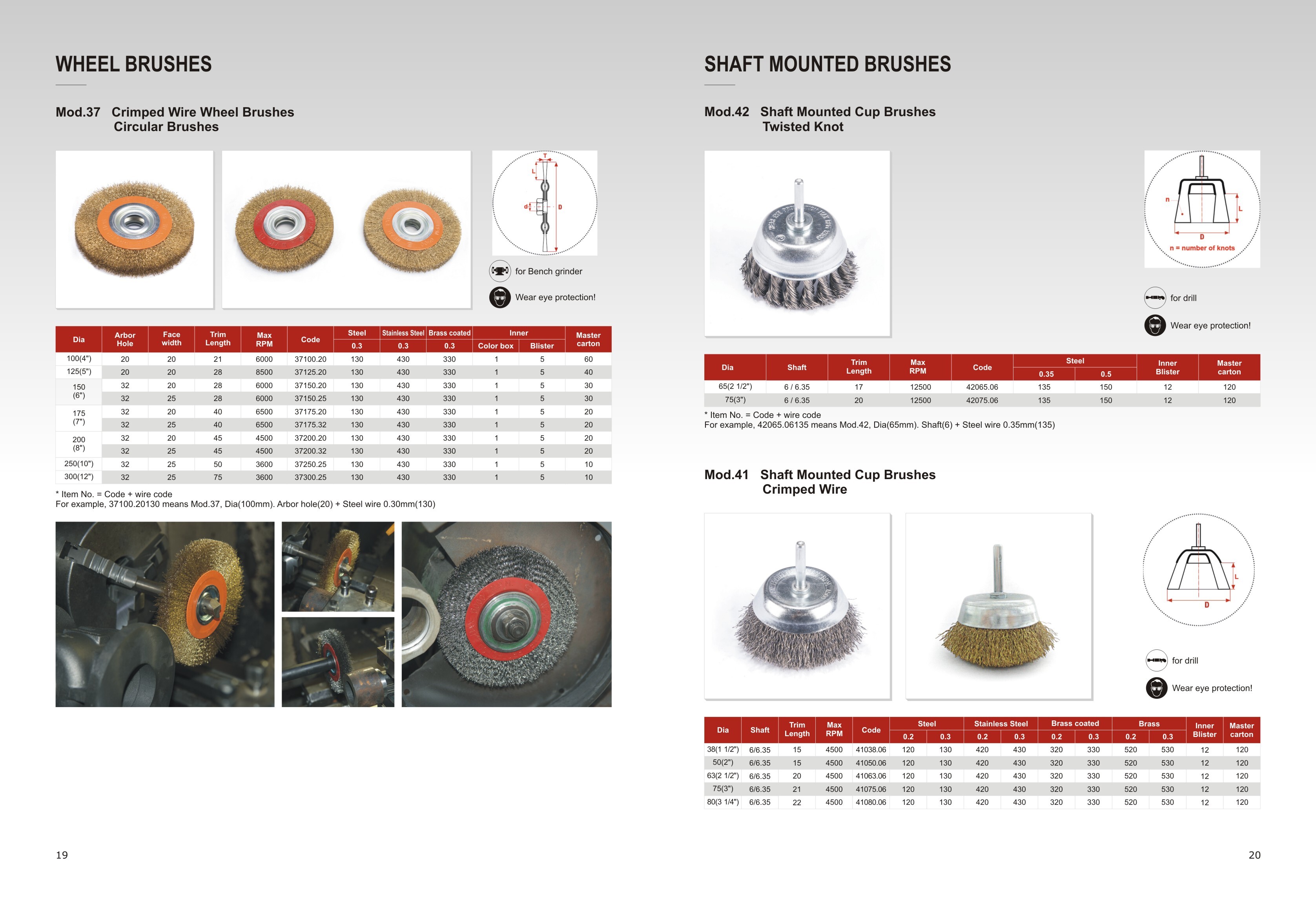 Power Wire Brushes Power Abrasive Nylon Brushes Handle Brushes Friction Brushes