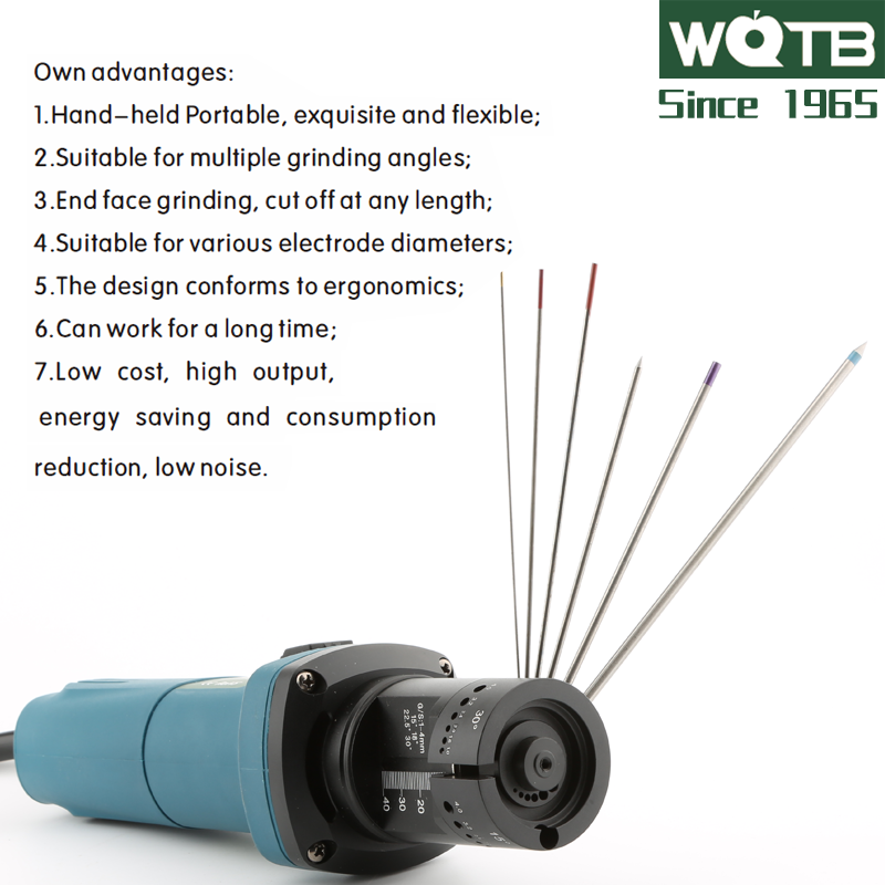 Handheld Tungsten Electrode Sharpener Dustproof  Grinding Machine Portable Tungsten Grinder for Electrode size 1.0-4.0  220V/110V tungsten sharpener tungsten sharpener tungsten sharpener