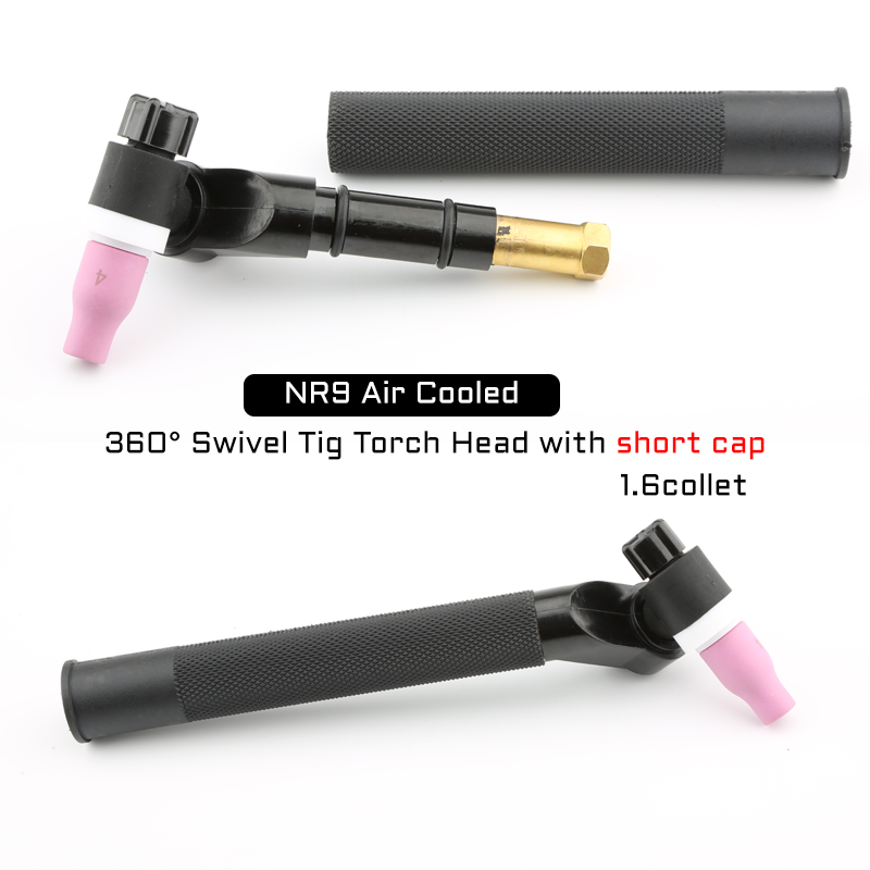 360° Swivel Tig Torch Head NR9 AIR Cooled Argon welding Gun (Share same Accessories with WP 9) 360° Swivel Tig Torch Head NR9 AIR Cooled 360° Swivel Tig Torch Head NR9 AIR Cooled