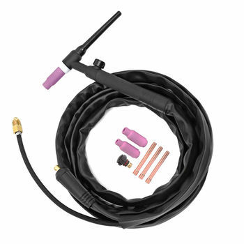 WP26 Tig Welding Torch Air-Cooled Tig Welding 13 Feet Cable,Connector: M16*1.5 Two-pin socket WP26 Tig Welding Torch  WP26 Tig Welding Torch,TlG Welding Accessories