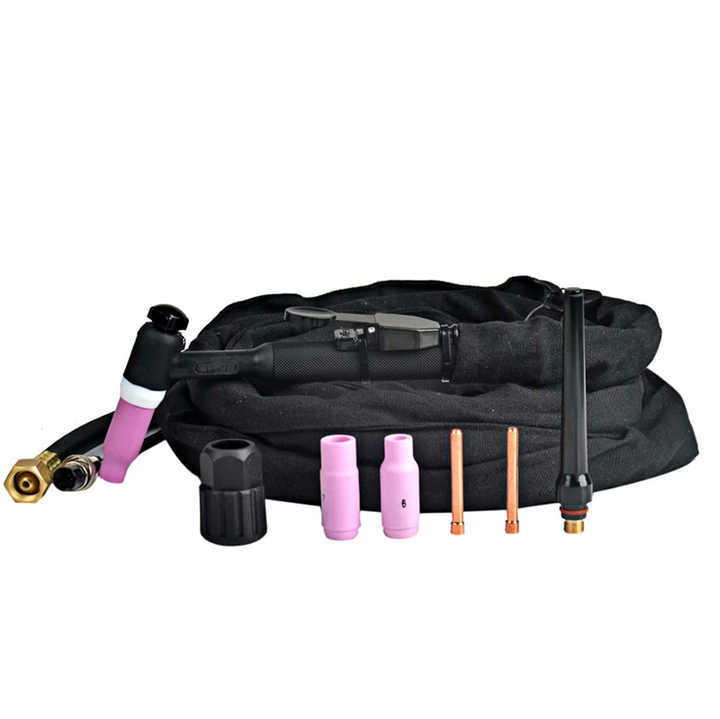WP26 Tig Welding Torch Air-Cooled Tig Welding 13 Feet Cable,Connector: M16*1.5 Two-pin socket WP26 Tig Welding Torch  WP26 Tig Welding Torch,TlG Welding Accessories
