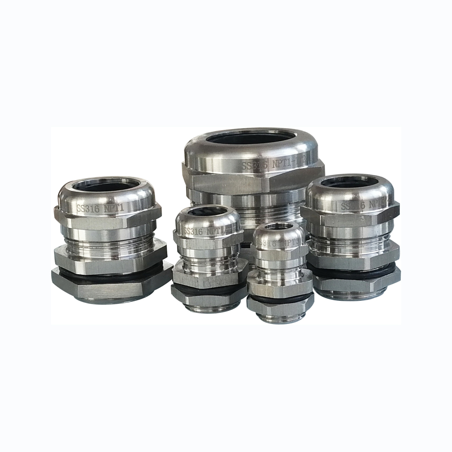 Metric Thread Stainless Steel Cable Glands