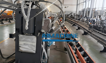 CNC Angle Iron Cutting Line For Solar Bracket Production