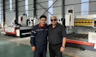 South African Customers Visit Our Factory to Inspect CNC Gantry Drilling and Milling Machines