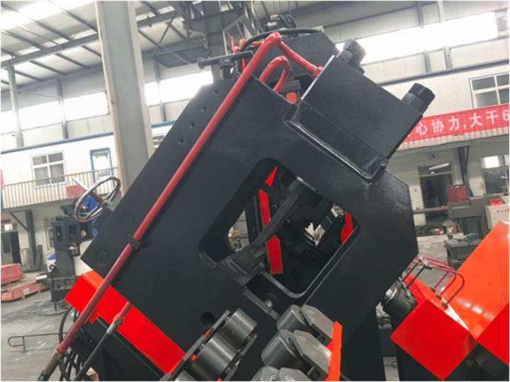 tranmsission tower cnc angle steel drilling hole machine 