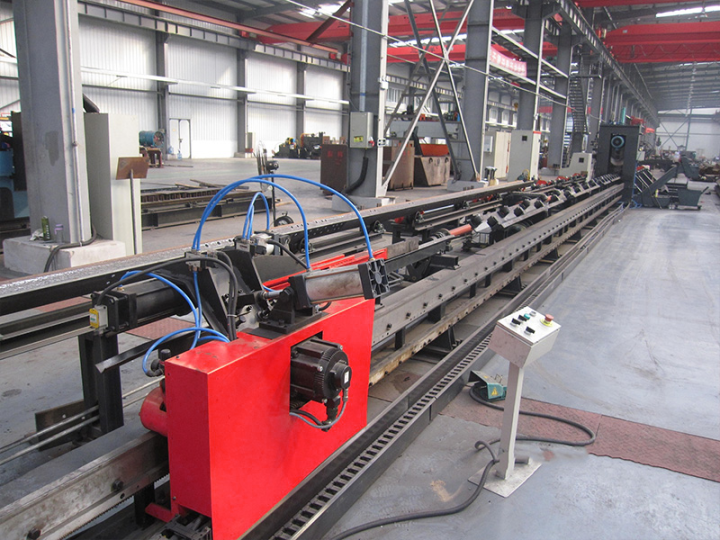 cnc angle steel drill holes machine 