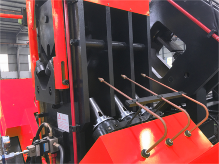 cnc angle steel drill holes machine 