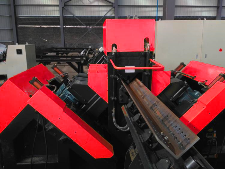 cnc angle steel drilling machine 