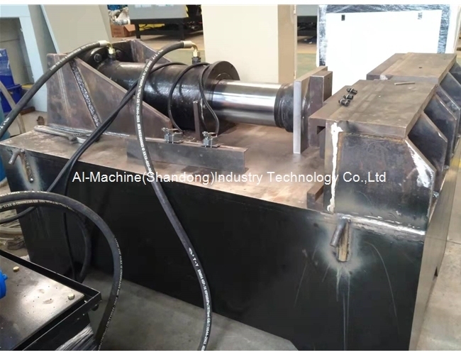 angle steel straightening machine