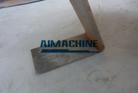 angle processing machine