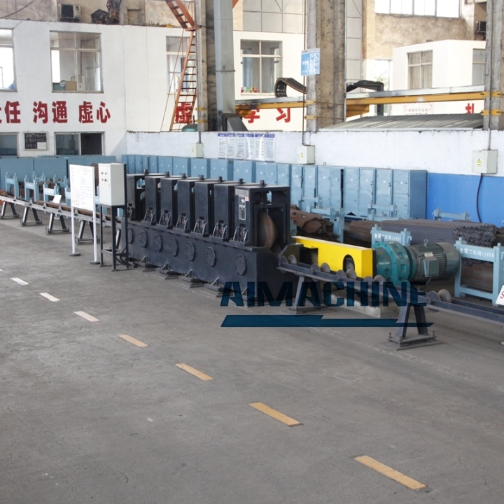 angle steel straightening machine