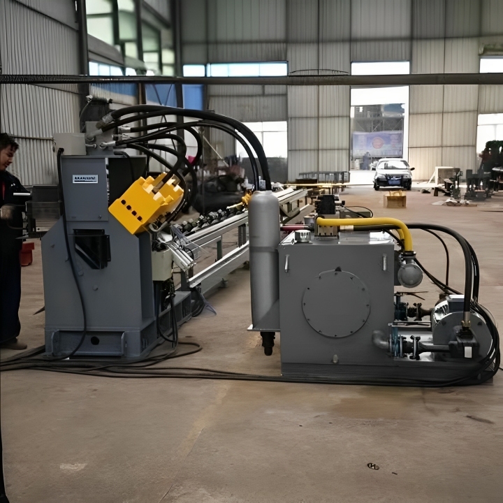 C channel punching machine