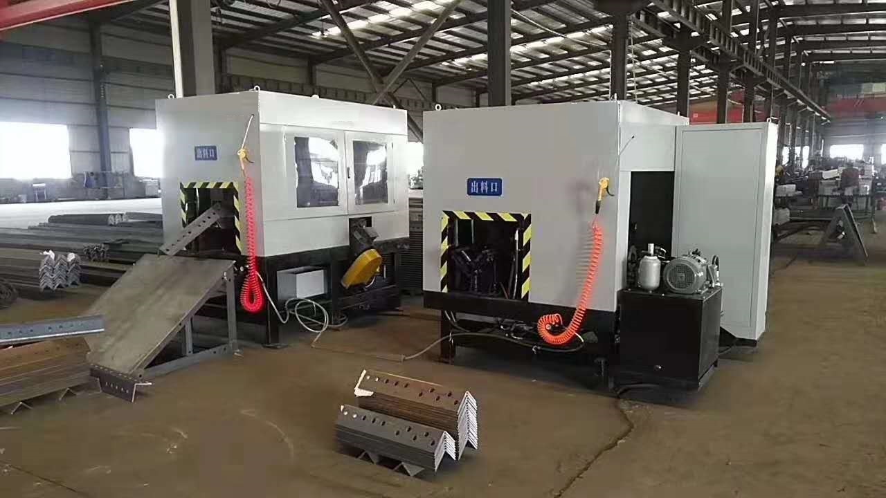 CNC Angle Cutting Machine For Milling Angle Steel Inner Root 