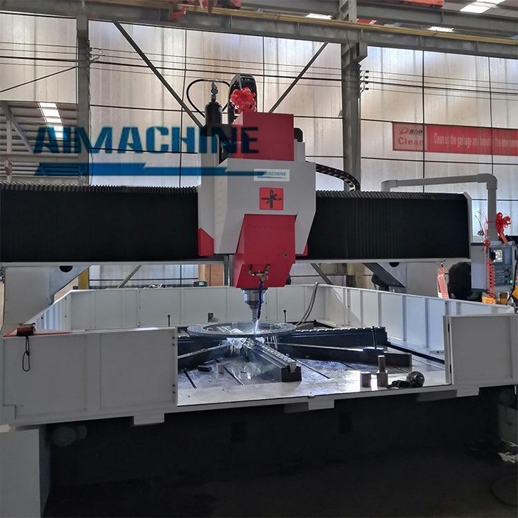 AWT3030 Heavy Duty 3000r/min CNC Gantry Drilling Machine For Tube Sheet/Flange/Steel Plates