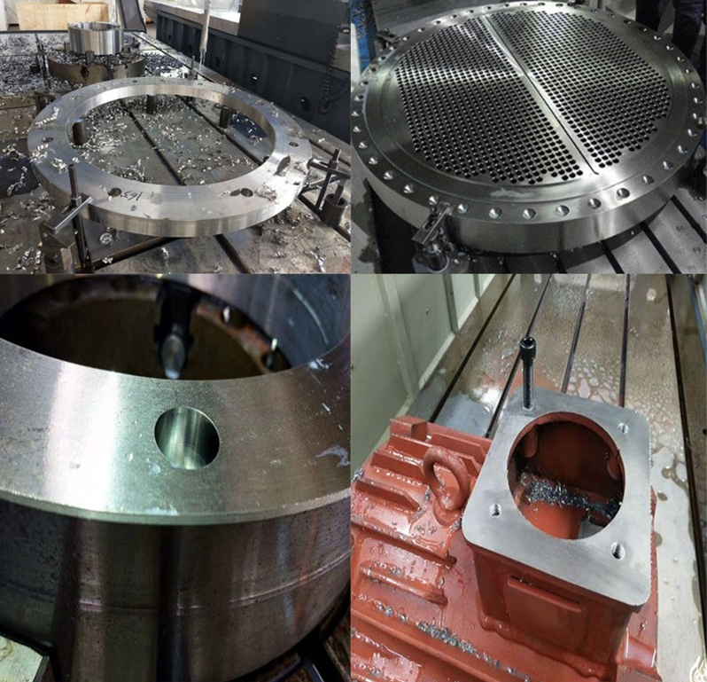 AWT3030 3000rpm CNC Gantry Drilling Machine for Tube Sheet Flange Exchanger Boiler Steel Plate with Bt50 