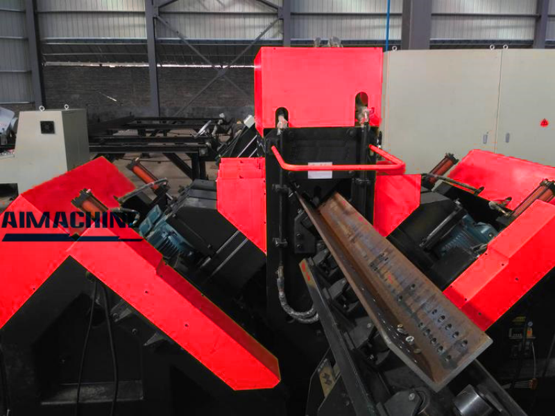 Angle Processing Machine CNC Angle Steel Drilling Machine With High Speed 6000r/min 