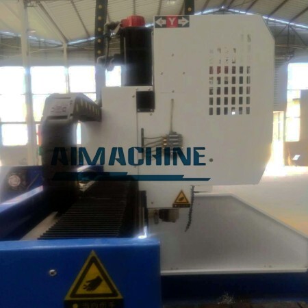 AWT600 High Speed Movable Plate Tube Sheet Flange CNC Gantry Drilling Machine, Working Table: 600*600mm, Bt40