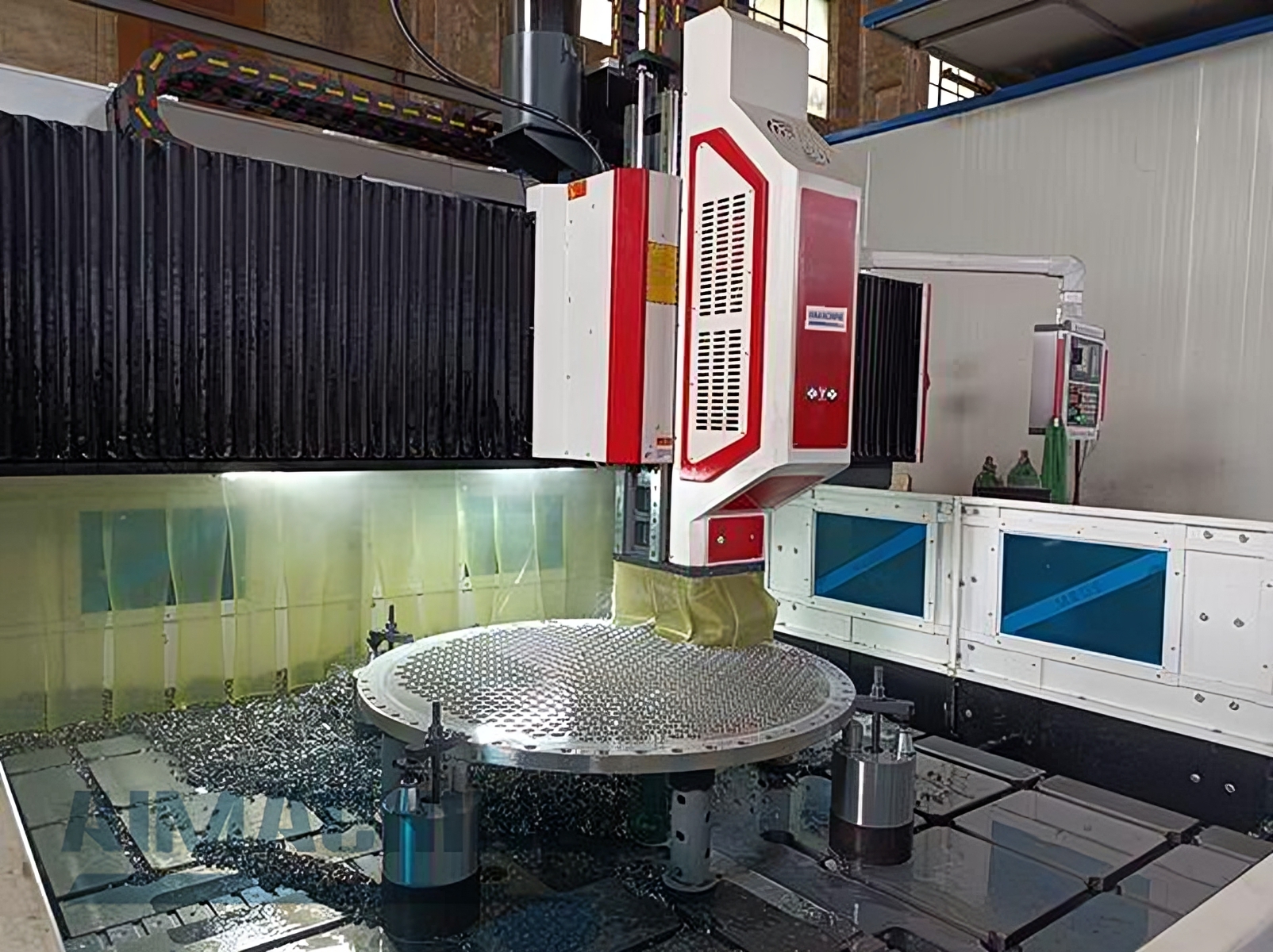 cnc drilling and milling machine for tube sheet