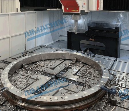 Gantry high speed cnc drilling and milling machine