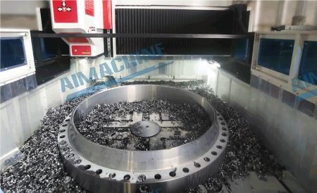 Gantry high speed cnc drilling and milling machine