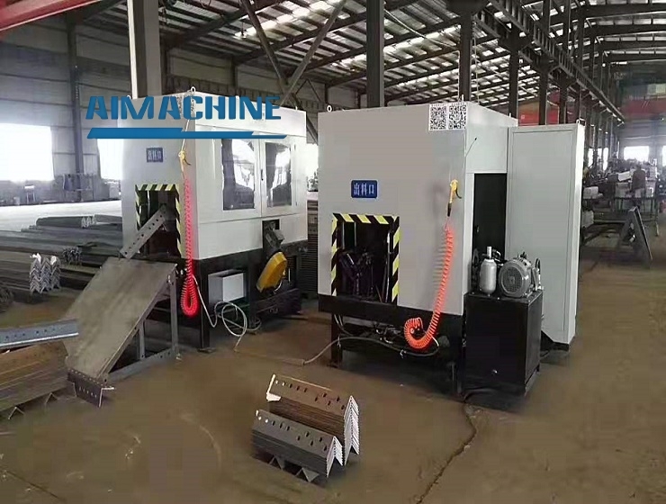  Angle Steel Heel Root CNC Cutting Milling Machine for Angle Steel Power Tower