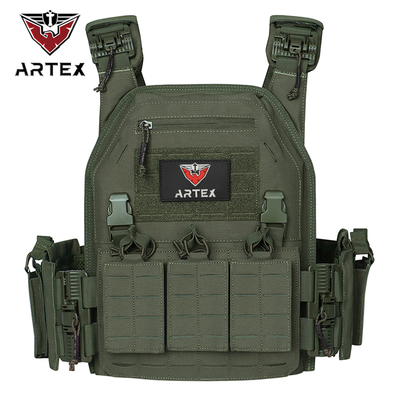 ARTEX Ranger Green Plate Carrier Tactical Vest With Quick Release ...