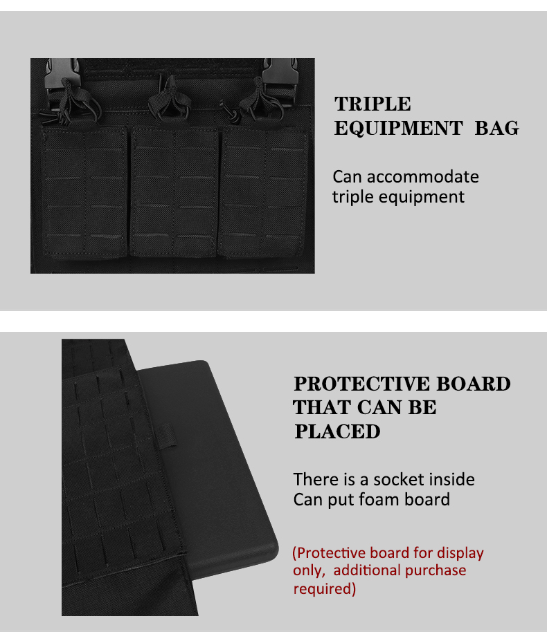 Quick Release Plate Carrier Tactical Vest Military Grade MOLLE Combat Gear Chaleco Tactico Bandolier Laser Cut Vest Artex 