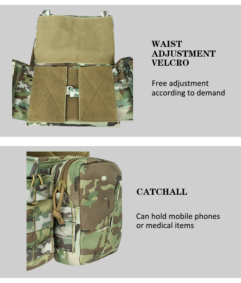 Artex Tactical Vest Adjustable Breathable Weighted Outdoor Vest for Training 