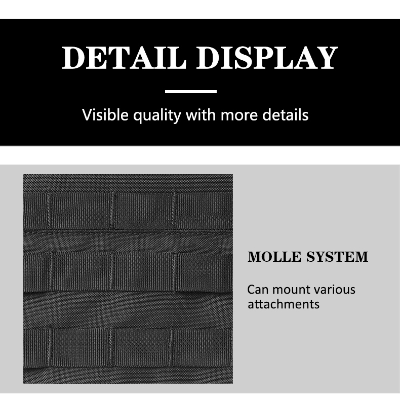 Custom wholesale Artex Magnetic Tactical Vest for Men Plate Carrier Vest Quick Release One Button Disassembly Lightweight Vest 