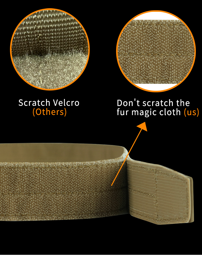 Artex Tactical Belt 3 IN 1 Laser Cut Quick Release Buckle MOLLE Combat Shooting Belt with Inner Belt Back Support Pad 