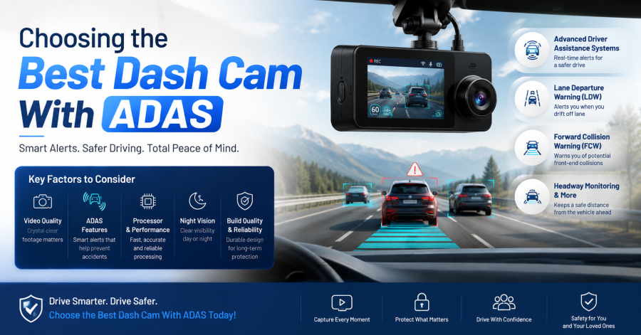 Choosing the Best Dash Cam With ADAS