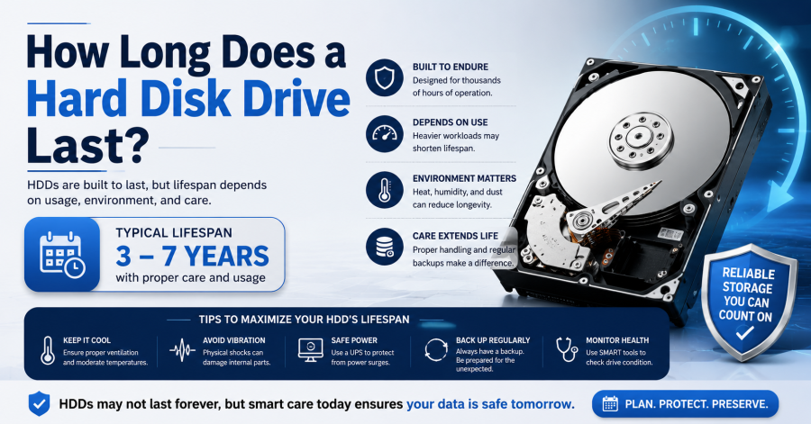 How Long Does a Hard Disk Drive Last?