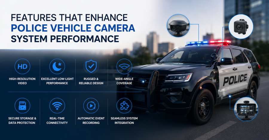 Features That Enhance Police Vehicle Camera System Performance