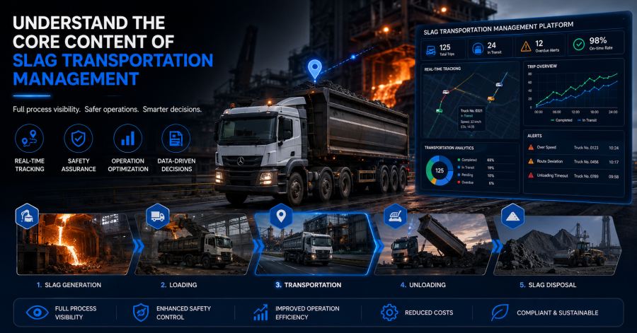 Understand the core content of slag transportation management