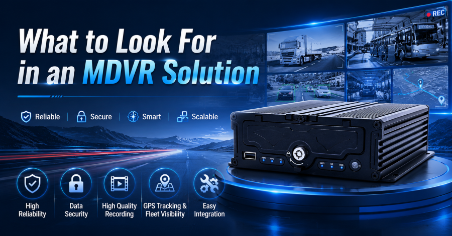 What to Look For in an MDVR Solution