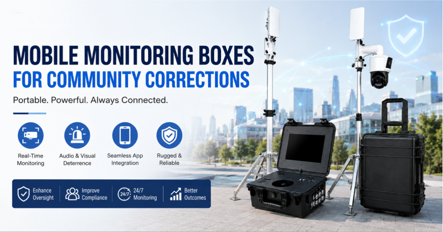 Mobile Monitoring Box For Community Corrections Programs
