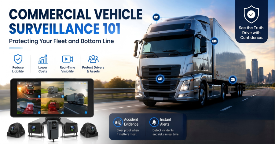 Commercial Vehicle Surveillance 101: Protecting Your Fleet and Bottom Line