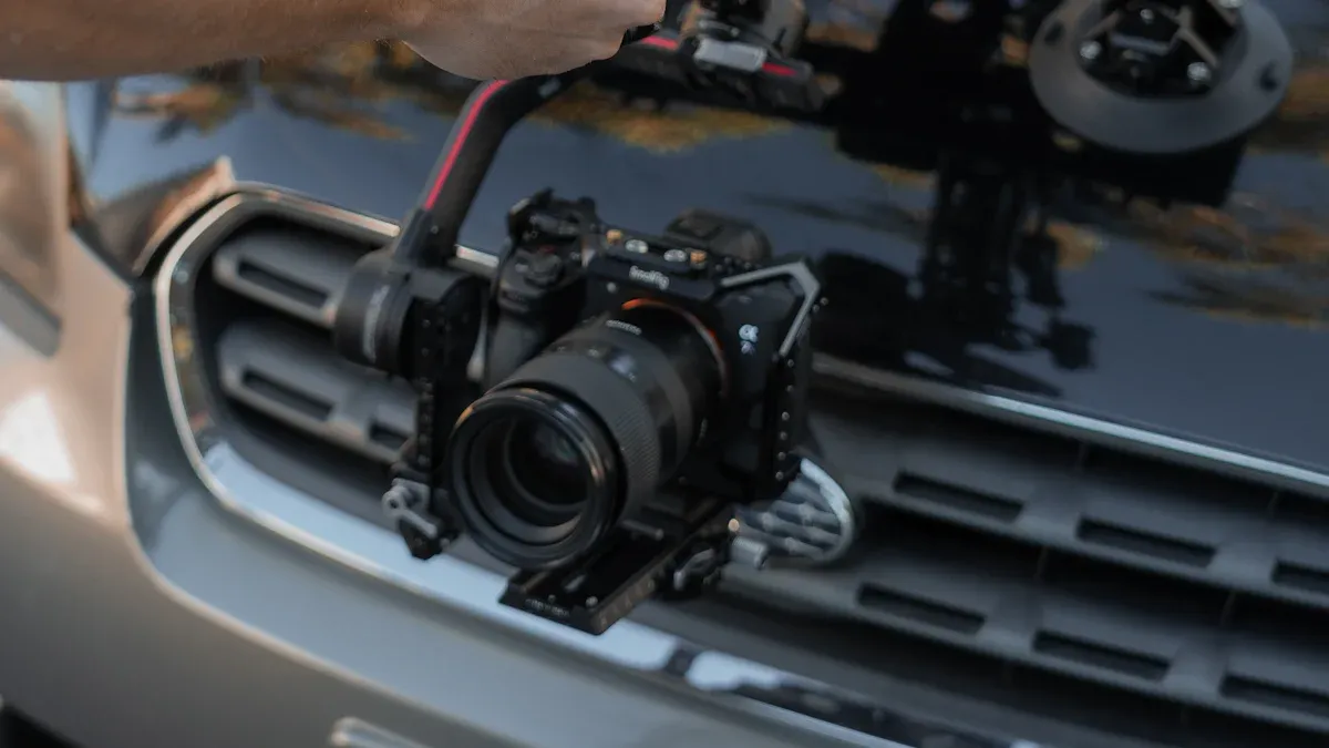 Image Quality in a Front Facing Camera Car