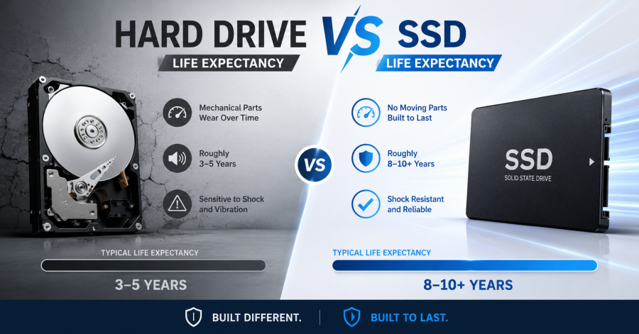 Hard Drive Life Expectancy Vs SSD Life Expectancy
