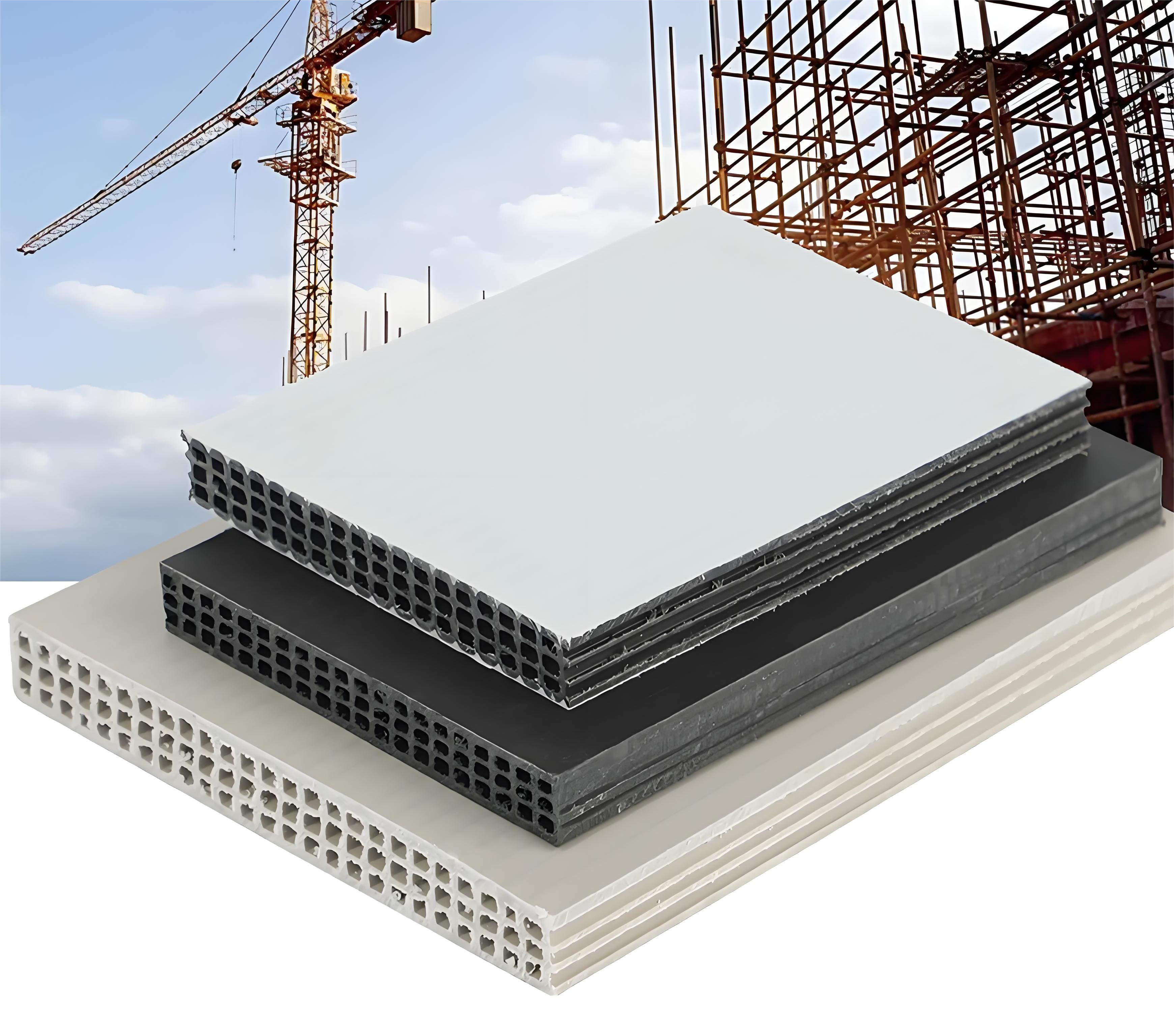 PP Building Hollow Template Extrusion Machine