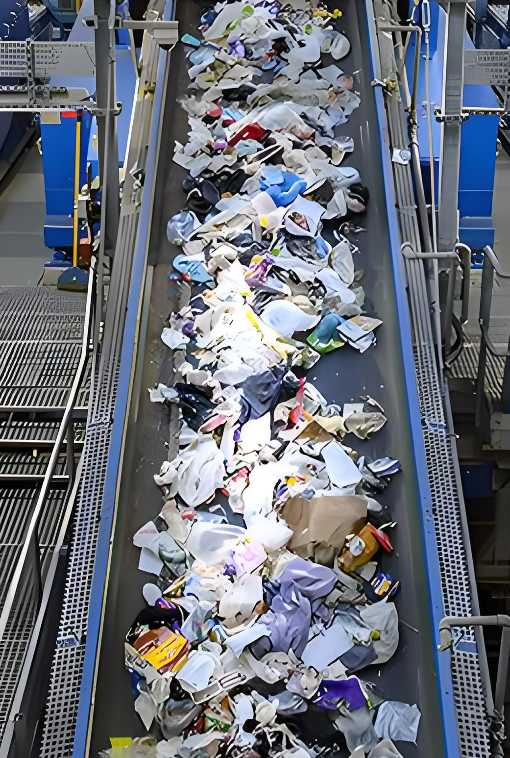 Waste plastic recycling machine