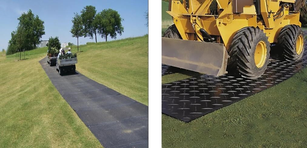 Excavator Ground Protection Mat